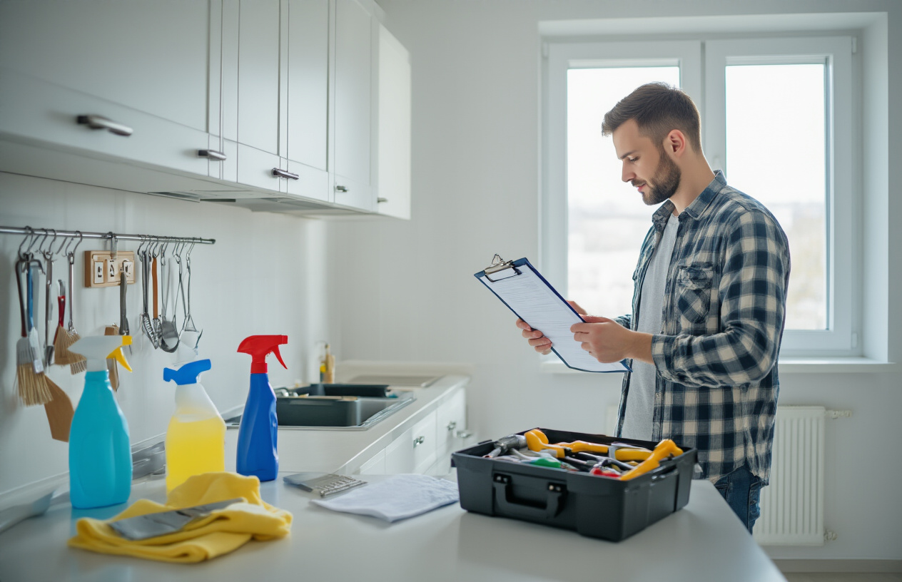 Gründliche Reinigung und technische Checks vor der Übergabe